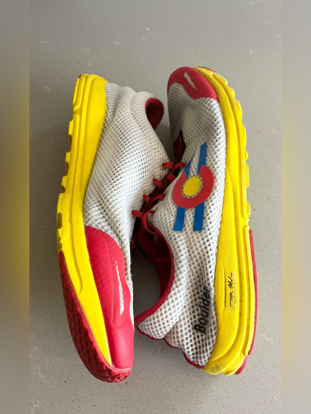 Active 88 Boulder Colorado Mens 8.5 W 10 Athletic Running Shoes Sneakers White - Picture 10 of 12